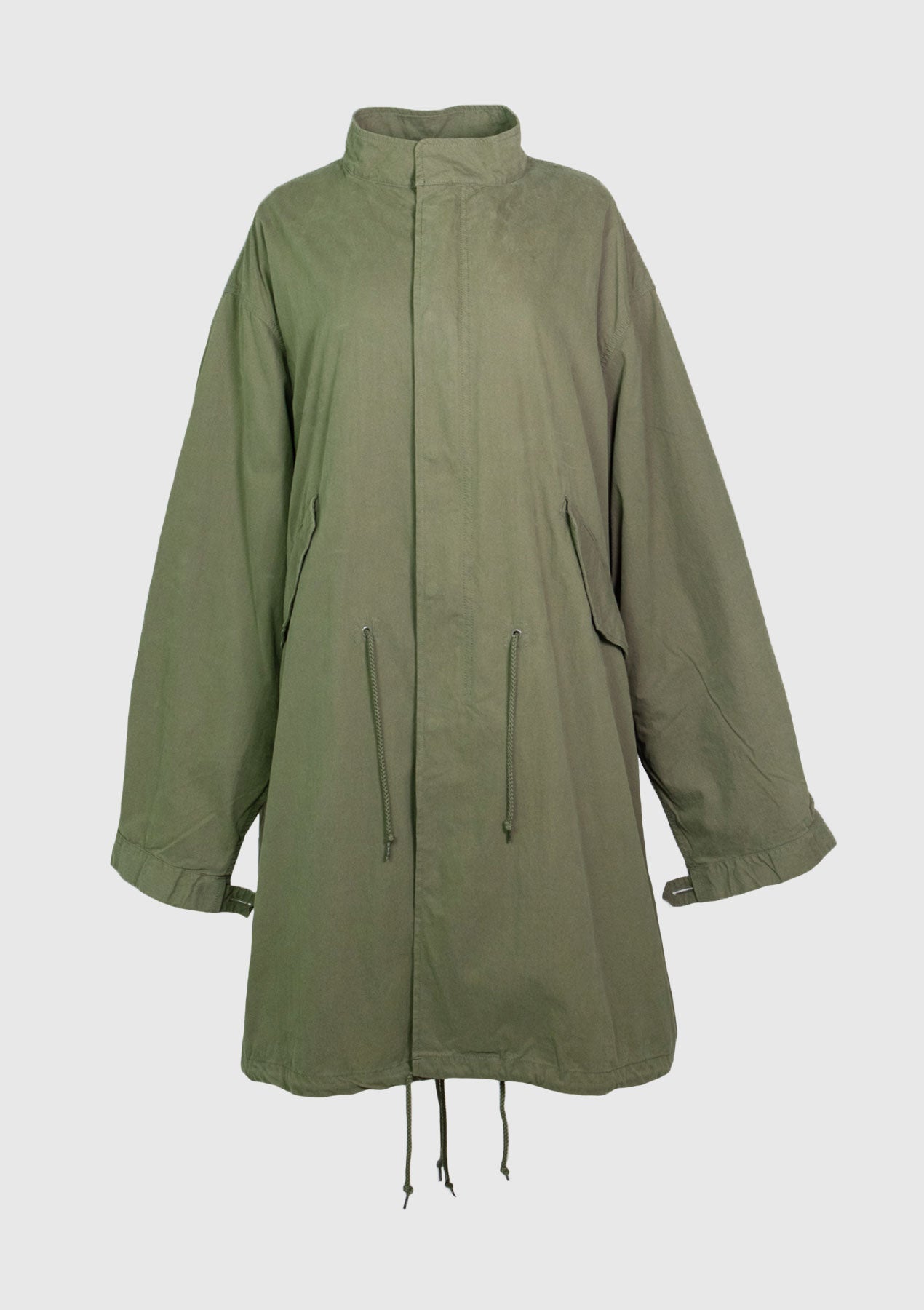 Multi-Way Mods Coat in Khaki Green – LUMINE SINGAPORE