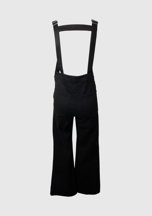 Semi Flare Jumpsuit in Black