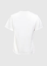 Pearl Logo Tee (GENTLY) in Off White