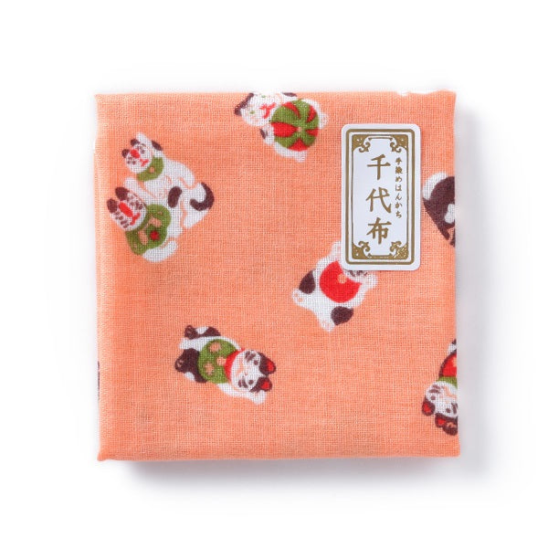 Japanese Motif Patterned Handkerchief - LUMINE SINGAPORE