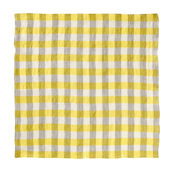 Gingham-Check Handkerchief - LUMINE SINGAPORE