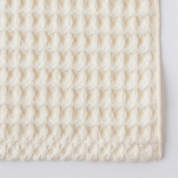 Organic Cotton Waffle Face Towel - LUMINE SINGAPORE