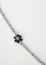 2-Way Beaded Layer Necklace in Silver
