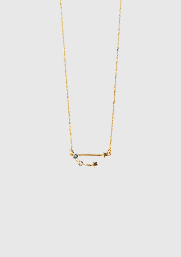 ARIES Constellation Necklace in Gold