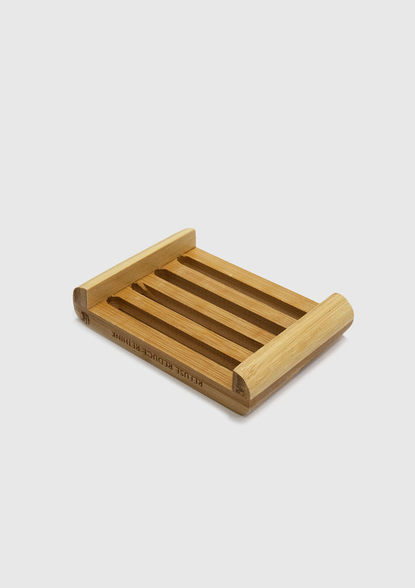 Standing Bamboo Soap Dish