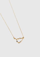 CAPRICORN Constellation Necklace in Gold