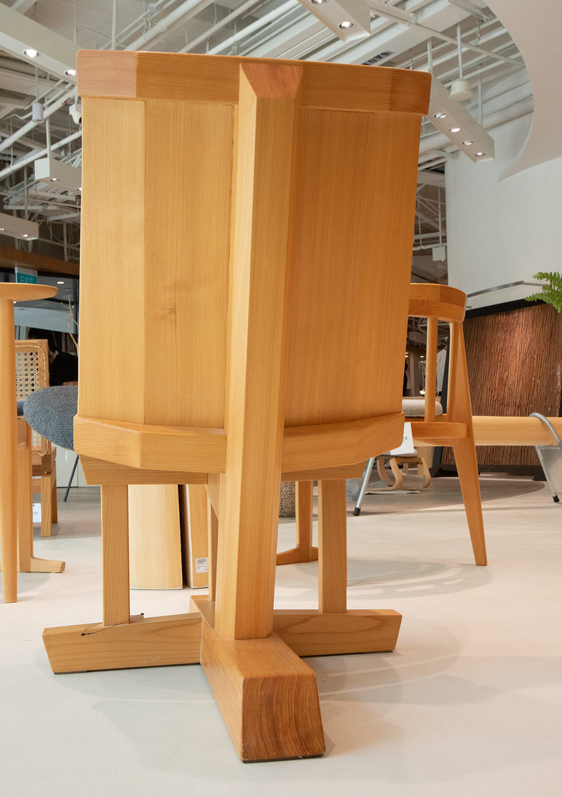 Cedar & Cypress Angled X-Leg Chair