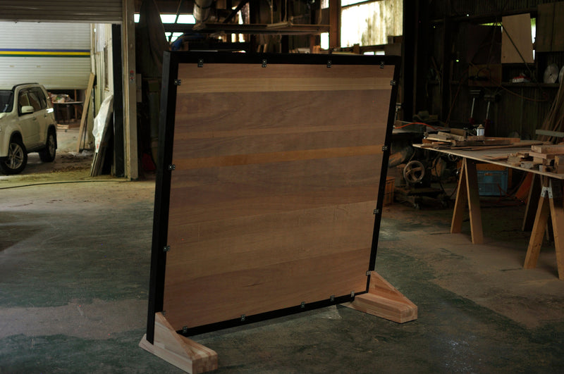 Cedar Bark Framed Decorative Panel