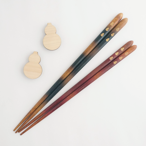 SIX GOURDS Chopstick Gift Set in Multi