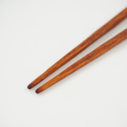 CROWN Tensoge Chopsticks in Brown & Red-Gold