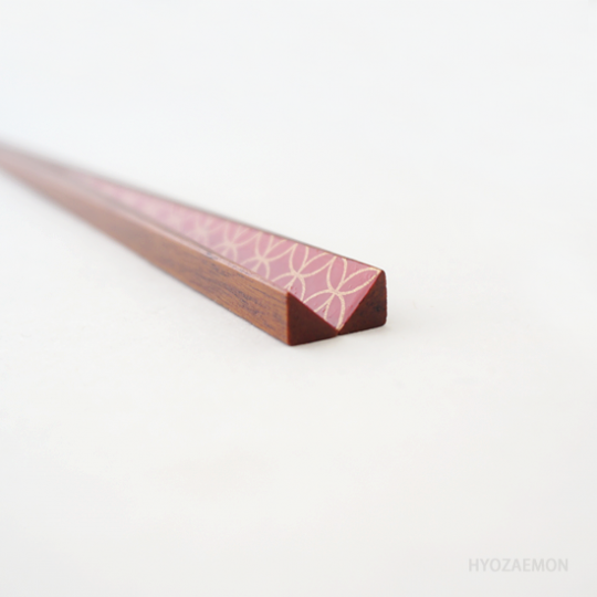 ENSO Origami Chopsticks in Brown & Red-Gold