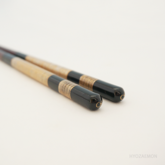 PRIMULA Sakikaku Chopsticks in Brown & Black-Gold