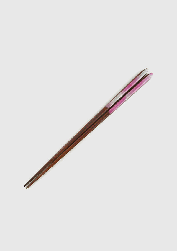 SUMMER BREEZE Sakikaku Chopsticks in Brown & Pink