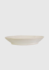 Speckled Cloud Shaped Plate in White