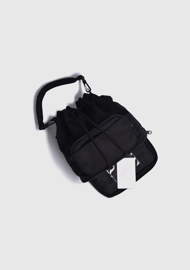 008_Lou High Spec Kinchaku Bag in Black
