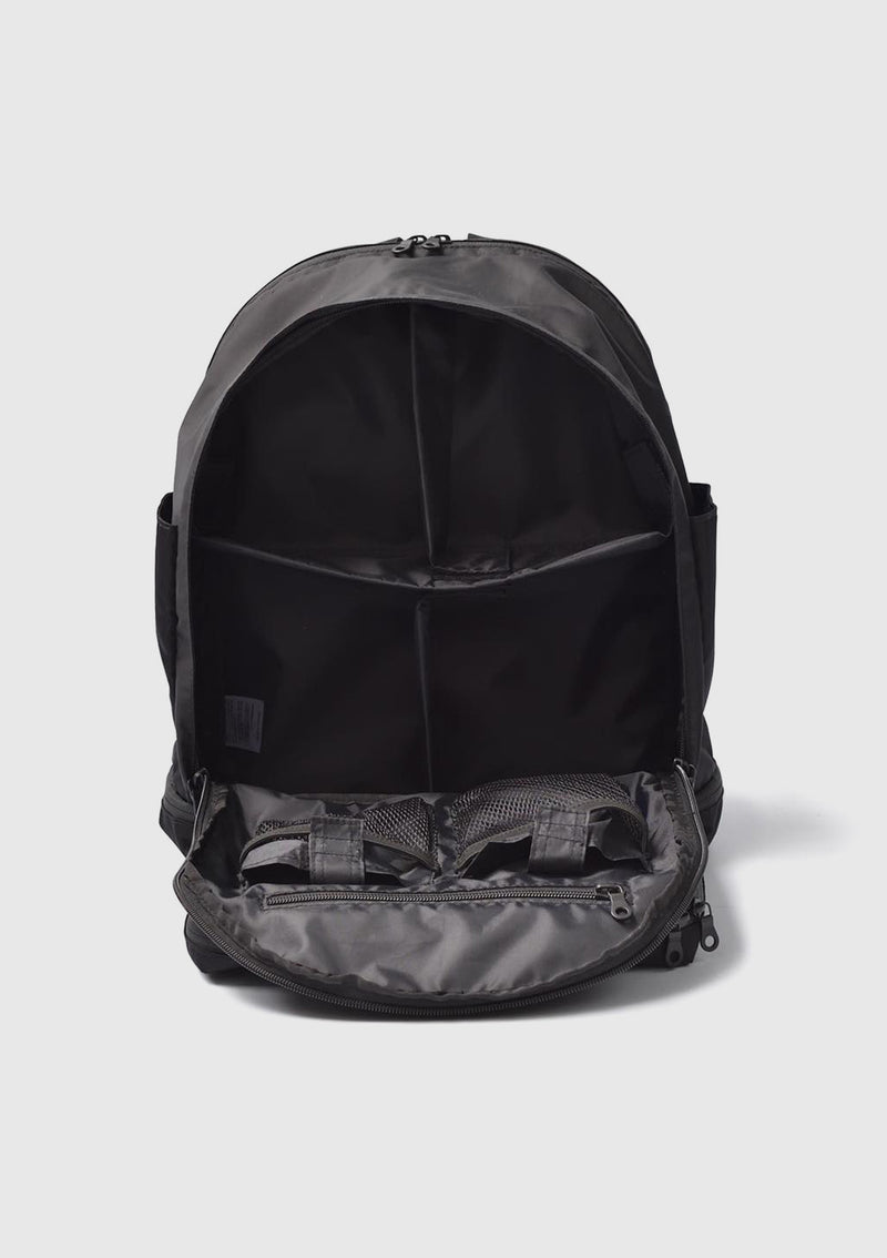 012_Nico Ver.2 Partition Day Pack in Black