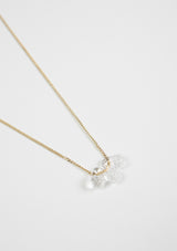 FROZEN WATER Necklace in Gold