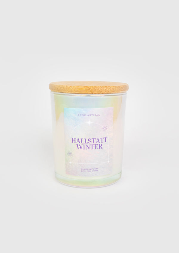 Hallstatt Winter Candle