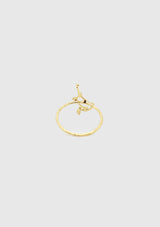 LEO Constellation Ring in Gold