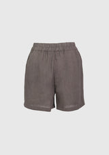 Relaxed Shorts in Brown
