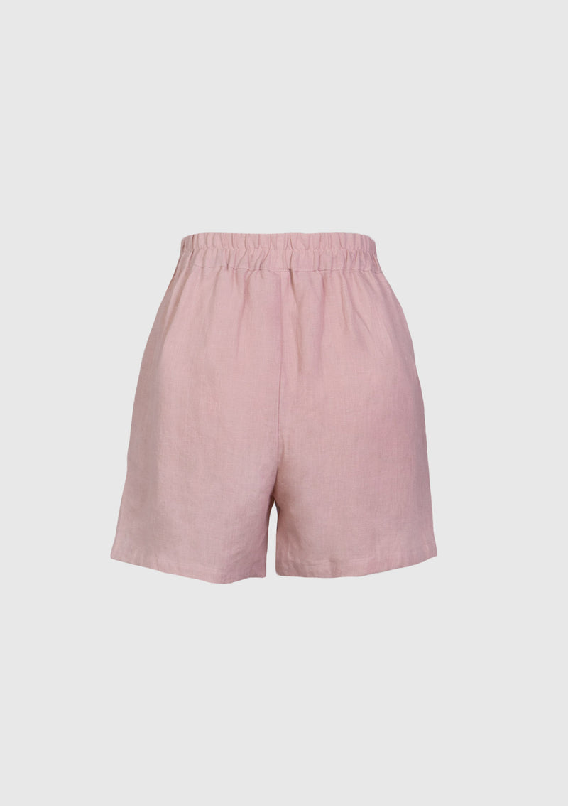 Relaxed Shorts in Dusty Pink