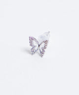 6-Piece Butterfly Earrings in Silver