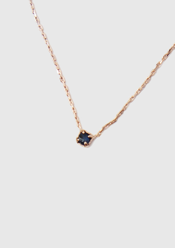 SEPTEMBER Birthstone Necklace in Sapphire
