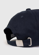 NYC 6-Panel Embroidered Logo Cap in Navy