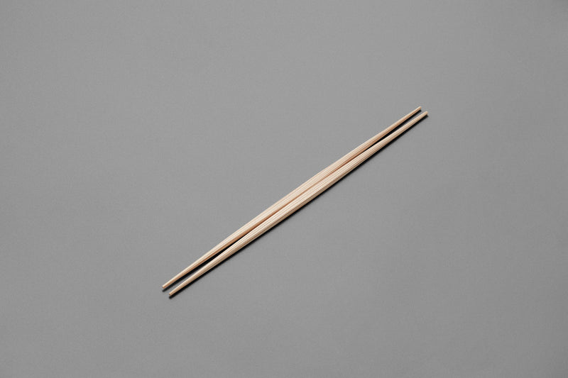 Double-Point Cedar Chopsticks with Ziplock Case