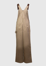 Pocket-Front Chino Dungarees in Beige