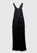 Pocket-Front Chino Dungarees in Black