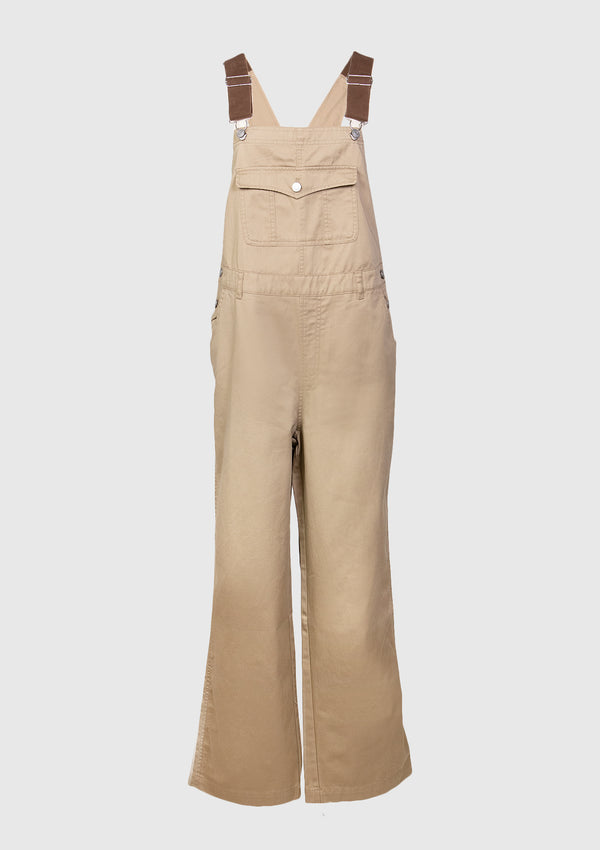 Chino Dungarees with Front Pocket in Brown