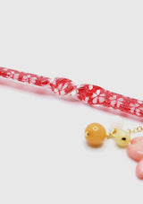 Sakura Charm Hair Stick in Red