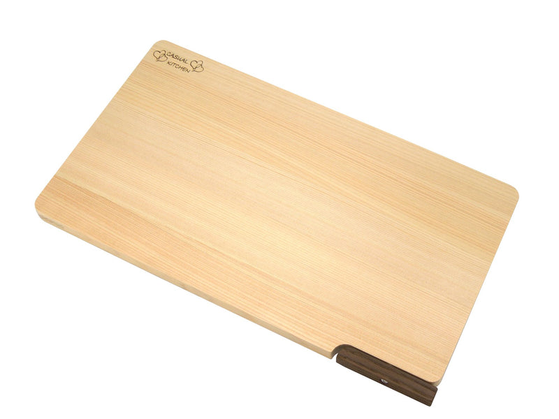 Self-Standing Cypress Cutting Board