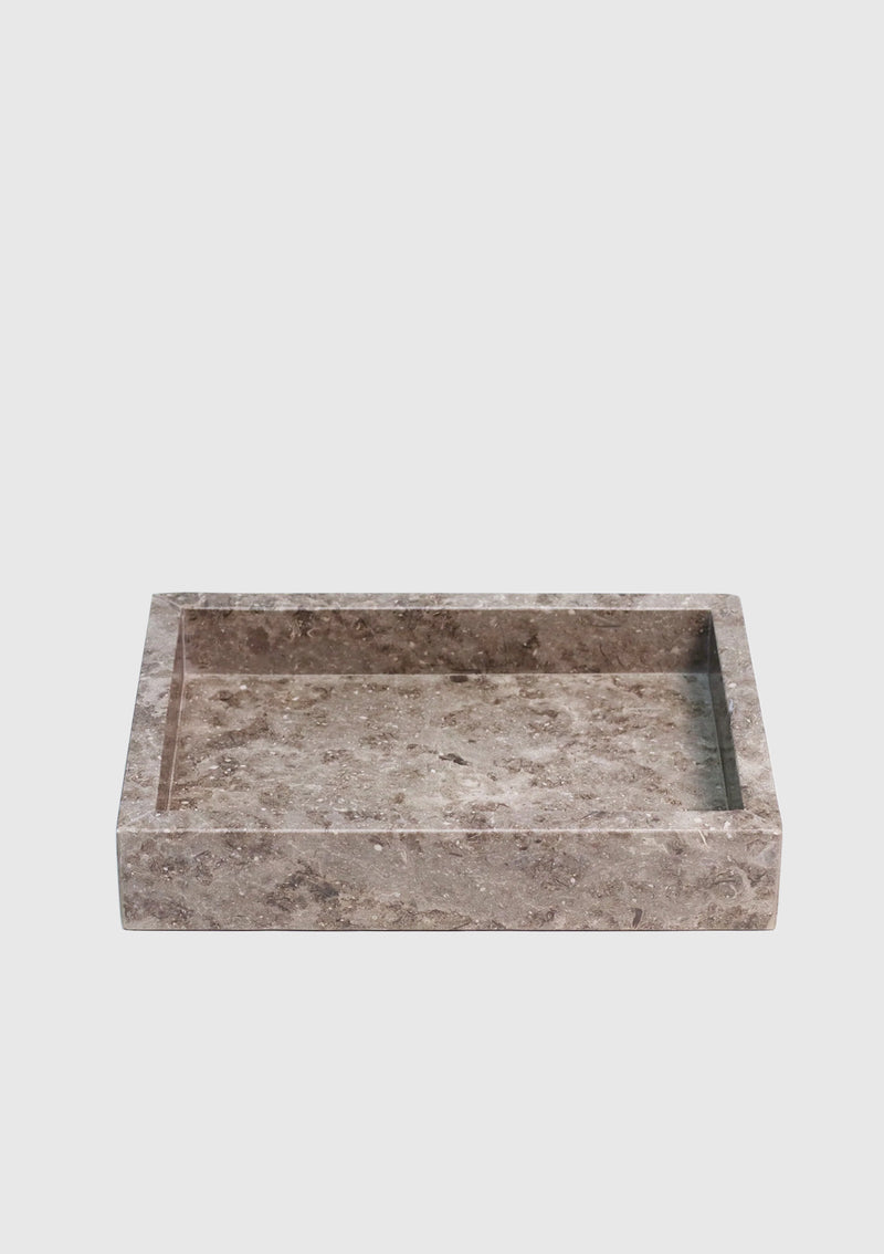 Valor Mini Tray in Brown Marble