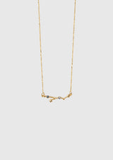 VIRGO Constellation Necklace in Gold