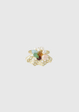 Drape Lace Motif Ring in Gold