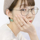 Round Specs x Beret Asymmetric Earrings in Multi