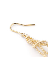 CHANDELIER Spiral Earrings in Gold