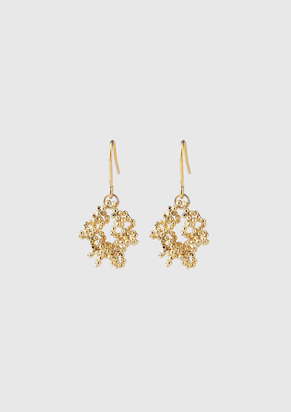 CHANDELIER Squiggle Earrings in Gold