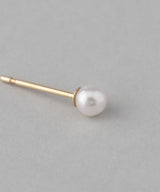 Small Freshwater Pearl Studs in Gold