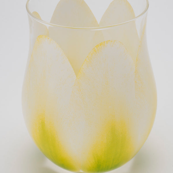 TULIP Glass in White
