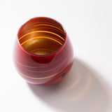 YO YO Urushi Glass 2-Piece Set in Black & Red